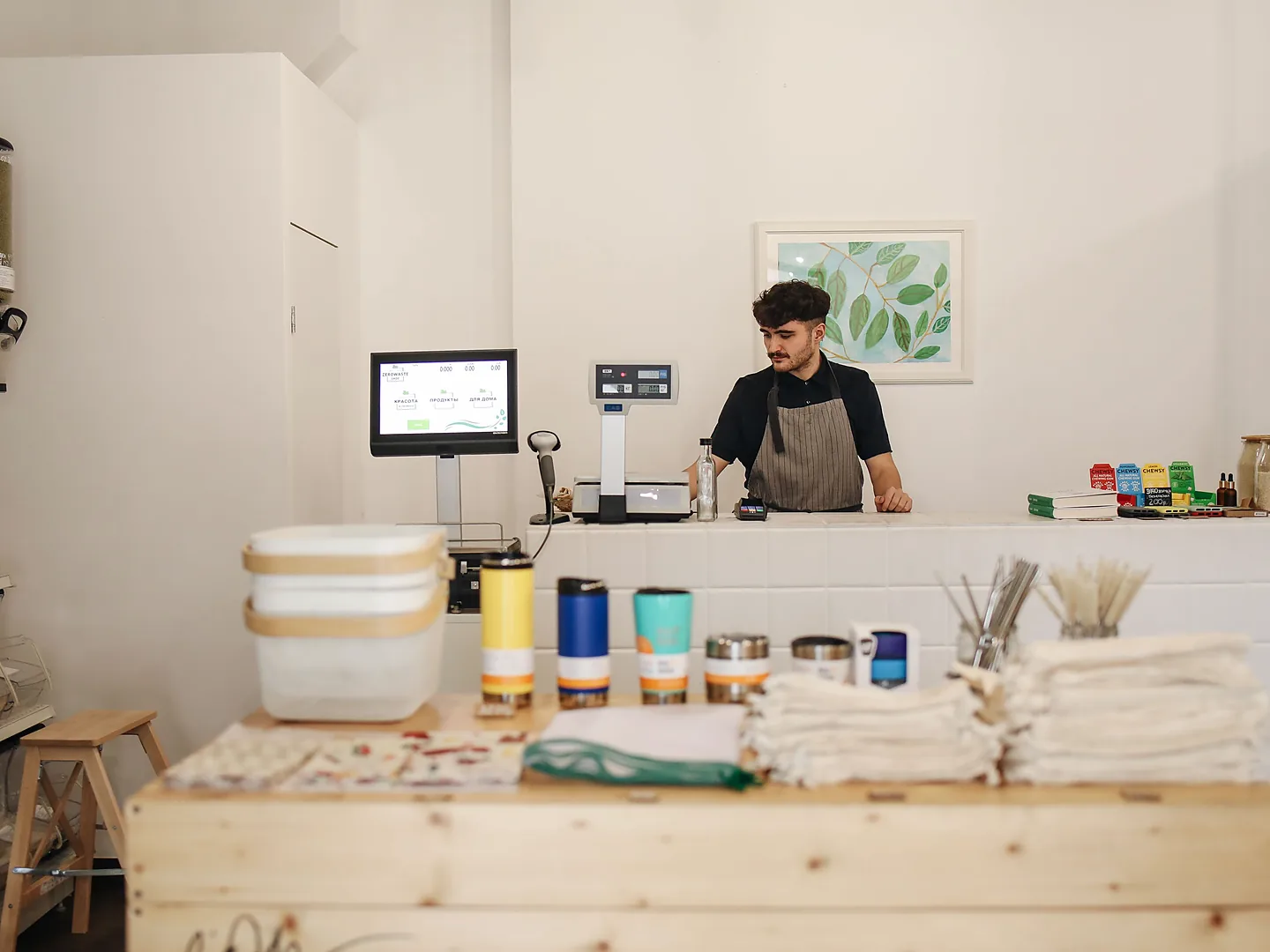 Small retail business owner representing proprietorship registration